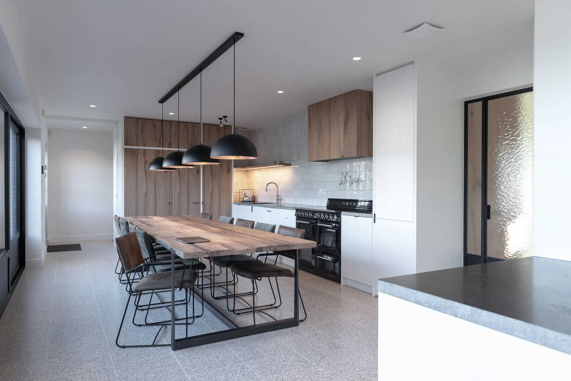 Landelijke keuken terrazzovloer Quality Living