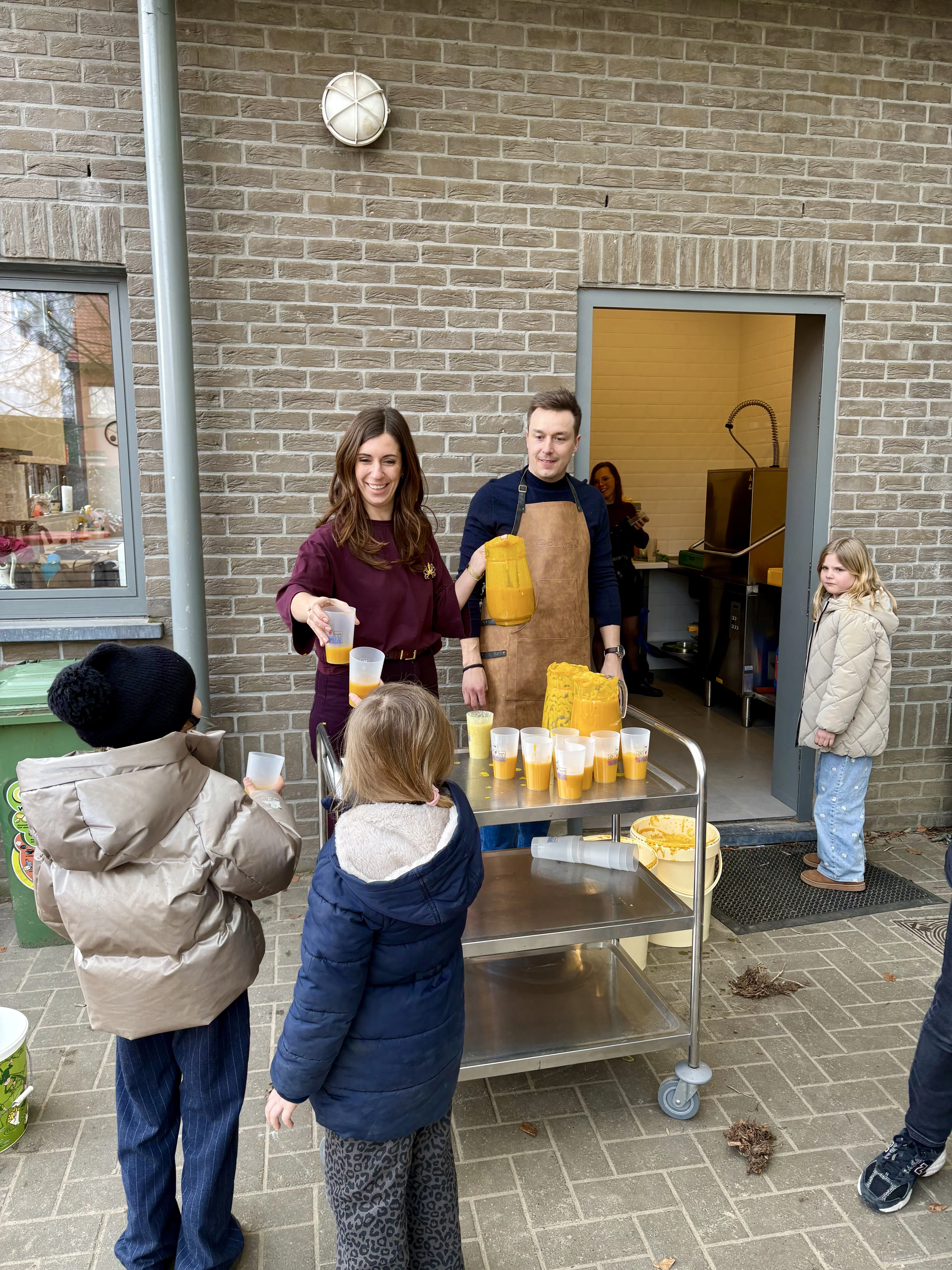 Soepbedeling Sint-Calasanz